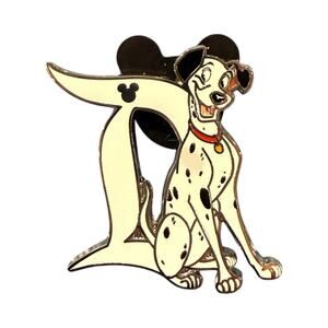 Disney Pongo D Hidden Mickey 2025 Pin Disneyland Wave B DLR 101 Dalmatians New